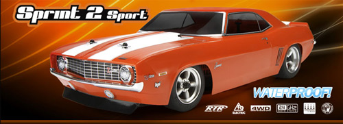 HPI106133 - Sprint 2 Sport 1:10 4WD - RTR (1969 Chevrolet Camaro) HPI HPI106133 HPI106133 - Sprint 2 Sport 1:10 4WD - RTR (1969 Chevrolet Camaro) HPI HPI106133