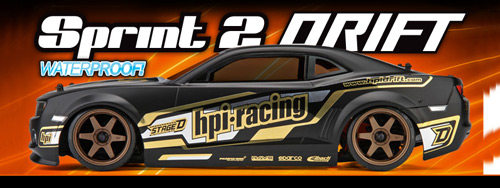 HPI106149 - Sprint 2 Drift 1:10 4WD - RTR (Camaro 2010) HPI HPI106149 HPI106149 - Sprint 2 Drift 1:10 4WD - RTR (Camaro 2010) HPI HPI106149