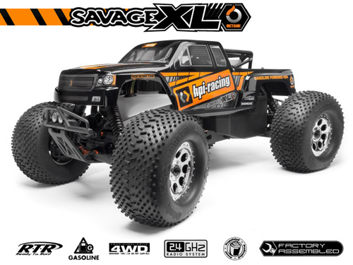 HPI109073 - Savage XL Octane 1:8 - RTR (GTXL-1) Benzin HPI HPI109073 HPI109073 - Savage XL Octane 1:8 - RTR (GTXL-1) Benzin HPI HPI109073