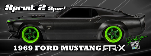 HPI109299 - Sprint 2 Sport 1:10 4WD - RTR (1969 Mustang RTR-X) HPI HPI109299 HPI109299 - Sprint 2 Sport 1:10 4WD - RTR (1969 Mustang RTR-X) HPI HPI109299