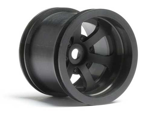 HPI3094 - Scorch 6-Speichen Felge (schwarz_2St) HPI HPI3094 HPI3094 - Scorch 6-Speichen Felge (schwarz_2St) HPI HPI3094