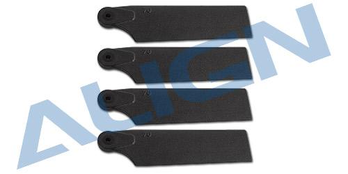 HQ0703A - 70 Carbon Fiber Tail Blade Align HQ0703A HQ0703A - 70 Carbon Fiber Tail Blade Align HQ0703A
