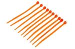 HRC5021OR - Kabelbinder - Kurz (100mm) - Orange