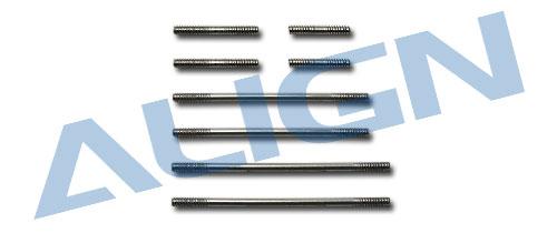 HS1282T - Verbindungsgestaenge Servo Set. Edelstahl Align HS1282T HS1282T - Verbindungsgestaenge Servo Set. Edelstahl Align HS1282T