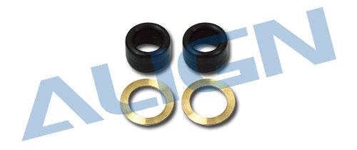HS1291 - V2 Daempfergummi 80. Schwarz Align HS1291 HS1291 - V2 Daempfergummi 80. Schwarz Align HS1291
