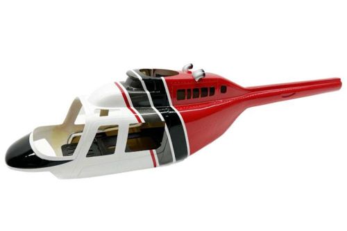 HSB-B206RWB47 - 470 GroeSze Bell 206 Rot-WeiSz-Schwarz Roban HSB-B206RWB47 HSB-B206RWB47 - 470 GroeSze Bell 206 Rot-WeiSz-Schwarz Roban HSB-B206RWB47