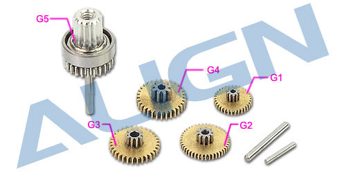 HSP15010 - T15M_T15TM Servo Gear Set Align HSP15010 HSP15010 - T15M_T15TM Servo Gear Set Align HSP15010