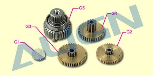 HSP41034 - DS410M Servogetriebe Set Align HSP41034 HSP41034 - DS410M Servogetriebe Set Align HSP41034