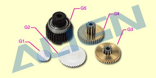 HSP41035 - DS420 Servogetriebe Set Align HSP41035 HSP41035 - DS420 Servogetriebe Set Align HSP41035