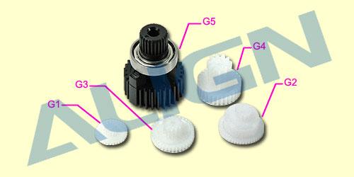 HSP51031 - DS510 Servogetriebe Set Align HSP51031 HSP51031 - DS510 Servogetriebe Set Align HSP51031