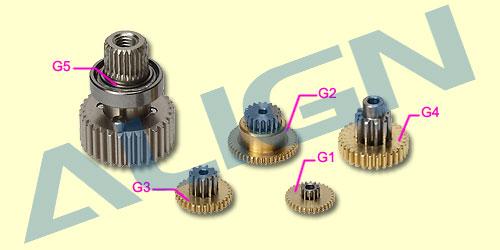 HSP52501 - DS525 Servogetriebe Align HSP52501