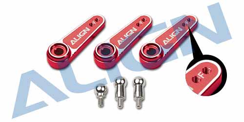 HSP61013QR - D6FF Servo Horn Metall. rot Align HSP61013QR HSP61013QR - D6FF Servo Horn Metall. rot Align HSP61013QR