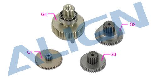 HSP82501 - DS825 Servo Getriebe Set Align HSP82501 HSP82501 - DS825 Servo Getriebe Set Align HSP82501