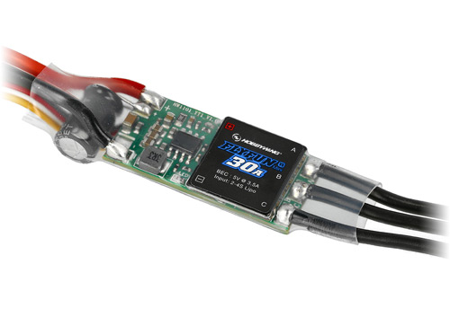 HW-30202307 - Flyfun 30A Mini V5 BL ESC 2-4S LiPo 3.5A BEC Hobbywing HW-30202307 HW-30202307 - Flyfun 30A Mini V5 BL ESC 2-4S LiPo 3.5A BEC Hobbywing HW-30202307