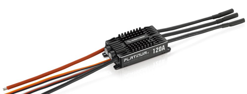 HW-30203401 - Platinum V4 BL ESC 120A 3-6S LiPo 10A BEC Hobbywing HW-30203401