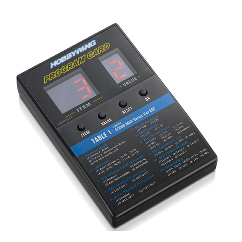 HW-30501003 - Programmierbox General LED Hobbywing HW-30501003 HW-30501003 - Programmierbox General LED Hobbywing HW-30501003