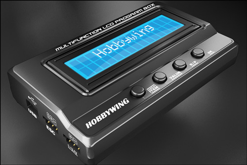HW-30502000014 - Multifunction LCD Program Box Hobbywing HW-30502000014 HW-30502000014 - Multifunction LCD Program Box Hobbywing HW-30502000014