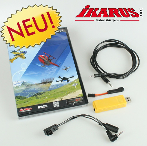 IK3071026 - aerofly RC7 ULTIMATE DVD inkl. USB-Interface (FUT_SPM) Ikarus IK3071026