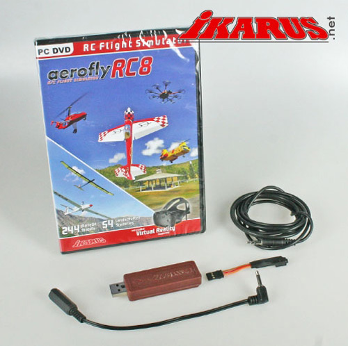 IK3091014 - aerofly RC8 DVD inkl. Interface fuer Spektrum Ikarus IK3091014 IK3091014 - aerofly RC8 DVD inkl. Interface fuer Spektrum Ikarus IK3091014