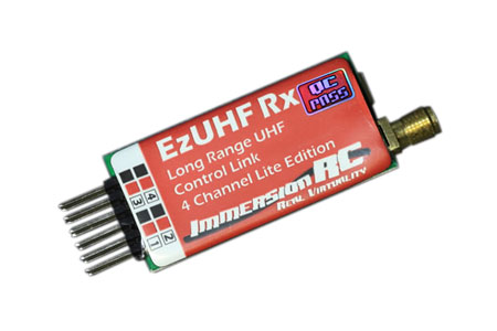 IRC-EZUHF4 - EzUHF Long-Range RC Rx - 4CH Immersion RC IRC-EZUHF4 IRC-EZUHF4 - EzUHF Long-Range RC Rx - 4CH Immersion RC IRC-EZUHF4