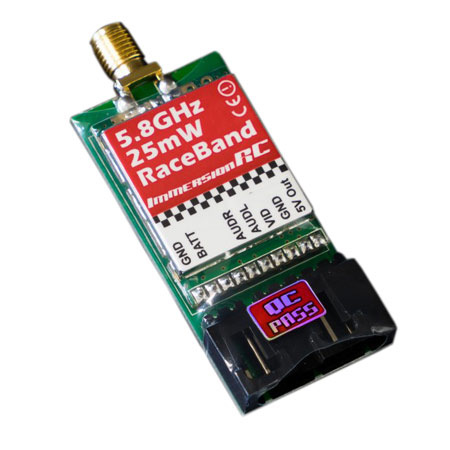 IRC-TX5G825RB - 5.8GHz Audio_Video Sender 25mW RaceBand Immersion RC IRC-TX5G825RB IRC-TX5G825RB - 5.8GHz Audio_Video Sender 25mW RaceBand Immersion RC IRC-TX5G825RB