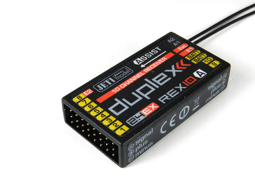 JDEX-RR10A - JETI DUPLEX 2.4EX Empfaenger REX 10 Assist JDEX-RR10A JDEX-RR10A - JETI DUPLEX 2.4EX Empfaenger REX 10 Assist JDEX-RR10A