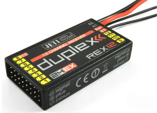 JDEX-RR12 - JETI DUPLEX 2.4EX Empfaenger REX12 JDEX-RR12 JDEX-RR12 - JETI DUPLEX 2.4EX Empfaenger REX12 JDEX-RR12