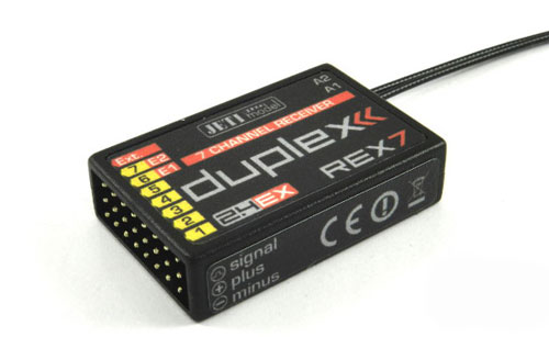 JDEX-RR7 - JETI DUPLEX 2.4EX Empfaenger REX7 JDEX-RR7