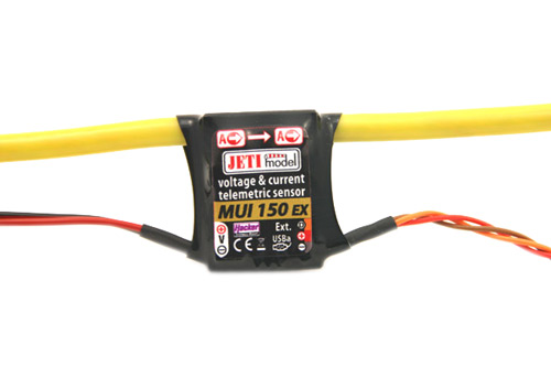 JEX-MUI-150 - JETI DUPLEX 2.4EX MUI 150 Spannungs_Strom-Sensor JEX-MUI-150 JEX-MUI-150 - JETI DUPLEX 2.4EX MUI 150 Spannungs_Strom-Sensor JEX-MUI-150