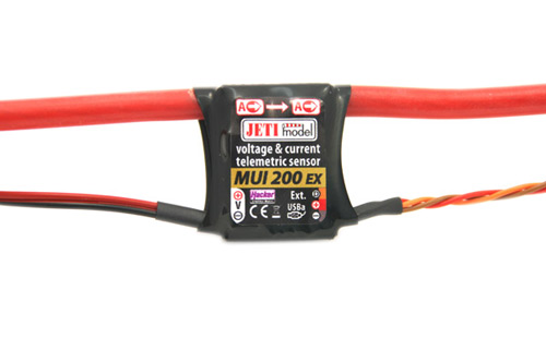 JEX-MUI-200 - JETI DUPLEX 2.4EX MUI 200 Spannungs_Strom-Sensor JEX-MUI-200 JEX-MUI-200 - JETI DUPLEX 2.4EX MUI 200 Spannungs_Strom-Sensor JEX-MUI-200