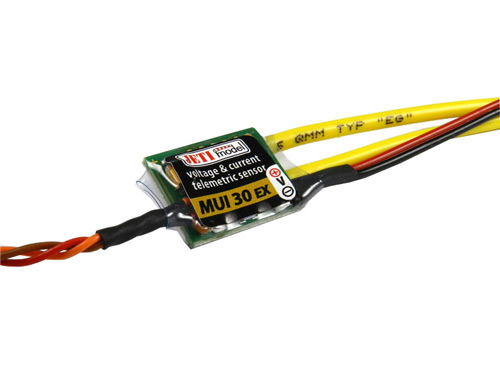 JEX-MUI-30 - JETI DUPLEX 2.4EX MUI 30 Spannungs_Strom-Sensor JEX-MUI-30 JEX-MUI-30 - JETI DUPLEX 2.4EX MUI 30 Spannungs_Strom-Sensor JEX-MUI-30