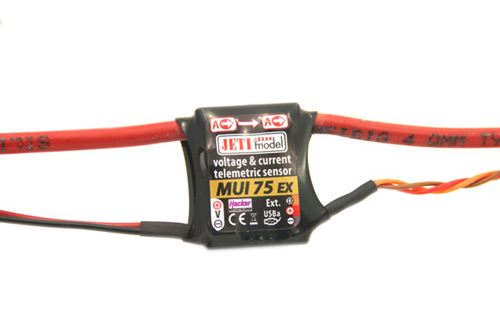 JEX-MUI-75 - JETI DUPLEX 2.4EX MUI 75 Spannungs_Strom-Sensor JEX-MUI-75 JEX-MUI-75 - JETI DUPLEX 2.4EX MUI 75 Spannungs_Strom-Sensor JEX-MUI-75