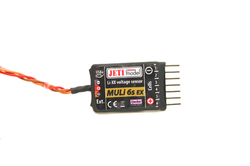 JEX-MULI6S - JETI DUPLEX 2.4EX MULi 6s Spannungs-Sensor fuer LiXX Zellen JEX-MULI6S JEX-MULI6S - JETI DUPLEX 2.4EX MULi 6s Spannungs-Sensor fuer LiXX Zellen JEX-MULI6S