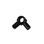 CJH6033.02 - CaDA Bricks Technik Pin Verbinder mit 2 senkrechten Achsen. schwarz