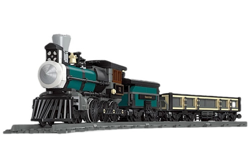 JS-59001 - TH10 Dampflokomotive (560 Teile) JIESTAR JS-59001