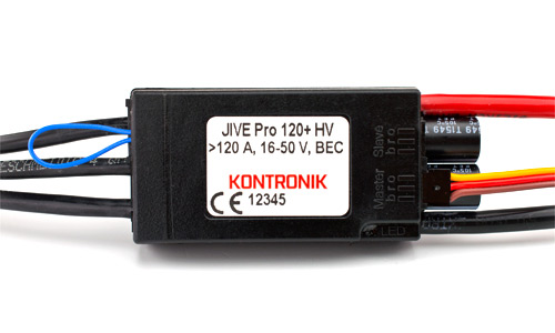 K-04636 - Jive Pro 120+ HV Black Kontronik K-04636 K-04636 - Jive Pro 120+ HV Black Kontronik K-04636