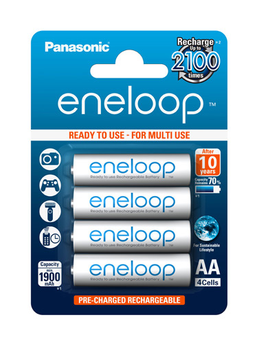 KK1-136615 - Panasonic ENELOOP BK-3MCCE_4BE 1.2V 1900mAh AA (4er-Blister) KK1-136615