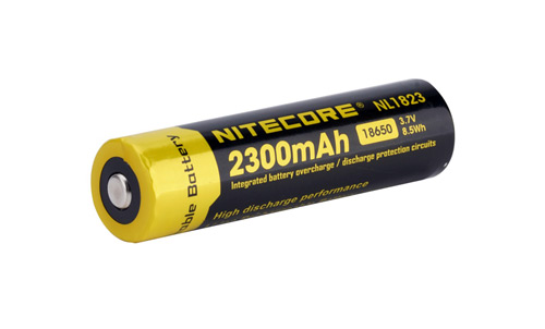 KK1-138780 - Nitecore LiIon Akku 18650 NL1823 2300mAh (Protected) SYSMAX KK1-138780 KK1-138780 - Nitecore LiIon Akku 18650 NL1823 2300mAh (Protected) SYSMAX KK1-138780