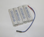 KK4-124006 - eneloop 4.8V _ 1900mAh AA 4er-Reihe