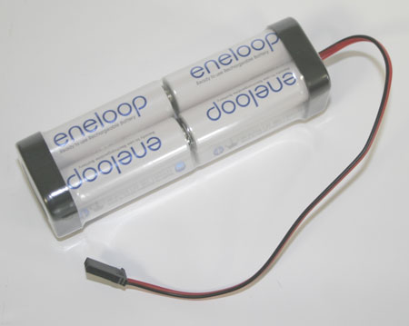 KK8-300168 - eneloop 9.6V _ 1900mAh AA 8er-Doppelwuerfel Panasonic KK8-300168