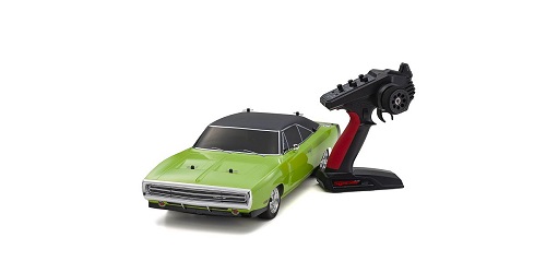 KY34417T2B - Kyosho Fazer MK2 (L) Dodge Charger 1970 Sublime Green 1:10 Readyset KY34417T2B