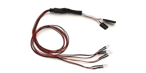 KY97054-4CR - Beleuchtungssatz 4 LED (D=5_L=400) 2x WEISS + 2x ROT Kyosho KY97054-4CR KY97054-4CR - Beleuchtungssatz 4 LED (D=5_L=400) 2x WEISS + 2x ROT Kyosho KY97054-4CR