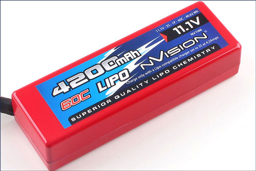 KYNVO1106 - nVision Racing Lipo 11.1V 3S1P 4200mAh 60C Kyosho KYNVO1106 KYNVO1106 - nVision Racing Lipo 11.1V 3S1P 4200mAh 60C Kyosho KYNVO1106