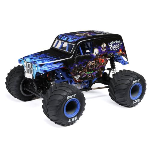 LOS01026T2 - 1_18 Mini LMT 4X4 Brushed Monster Truck RTR. Son-Uva Digger LOSI LOS01026T2 LOS01026T2 - 1_18 Mini LMT 4X4 Brushed Monster Truck RTR. Son-Uva Digger LOSI LOS01026T2