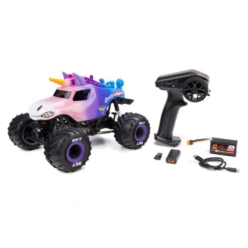 LOS01026T5 - Losi Mini LMT Sparkle Smash 2S 4X4 RTR Br Monster Truck 1:18 LOS01026T5 LOS01026T5 - Losi Mini LMT Sparkle Smash 2S 4X4 RTR Br Monster Truck 1:18 LOS01026T5