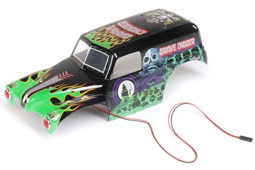 LOS210044 - Body Set. Grave Digger. Painted: Mini LMT LOSI LOS210044 LOS210044 - Body Set. Grave Digger. Painted: Mini LMT LOSI LOS210044