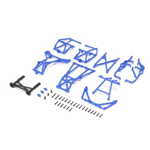 LOS211050 - Cage Set Complete. Blue: Mini LMT LOSI LOS211050 LOS211050 - Cage Set Complete. Blue: Mini LMT LOSI LOS211050