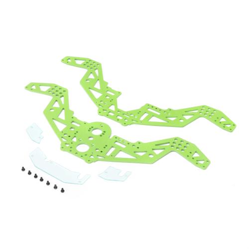 LOS211052 - Chassis Plate Set. Green: Mini LMT LOSI LOS211052 LOS211052 - Chassis Plate Set. Green: Mini LMT LOSI LOS211052
