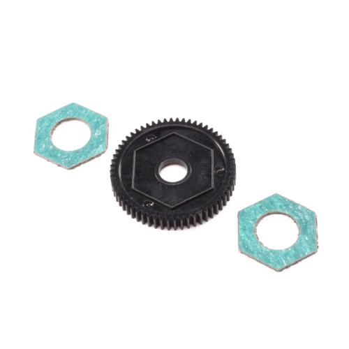 LOS212016 - Spur Gear w_ Slipper Pads. 60T. 0.5M: Mini-T 2.0 LOSI LOS212016 LOS212016 - Spur Gear w_ Slipper Pads. 60T. 0.5M: Mini-T 2.0 LOSI LOS212016