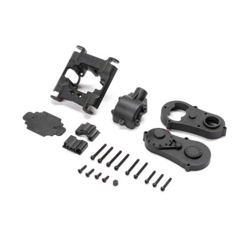 LOS212037 - Center Gear Box Housing Set with Covers: Mini LMT LOSI LOS212037 LOS212037 - Center Gear Box Housing Set with Covers: Mini LMT LOSI LOS212037